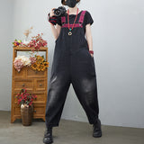 Women's Korean Version Of The New Jean Suspenders Summer