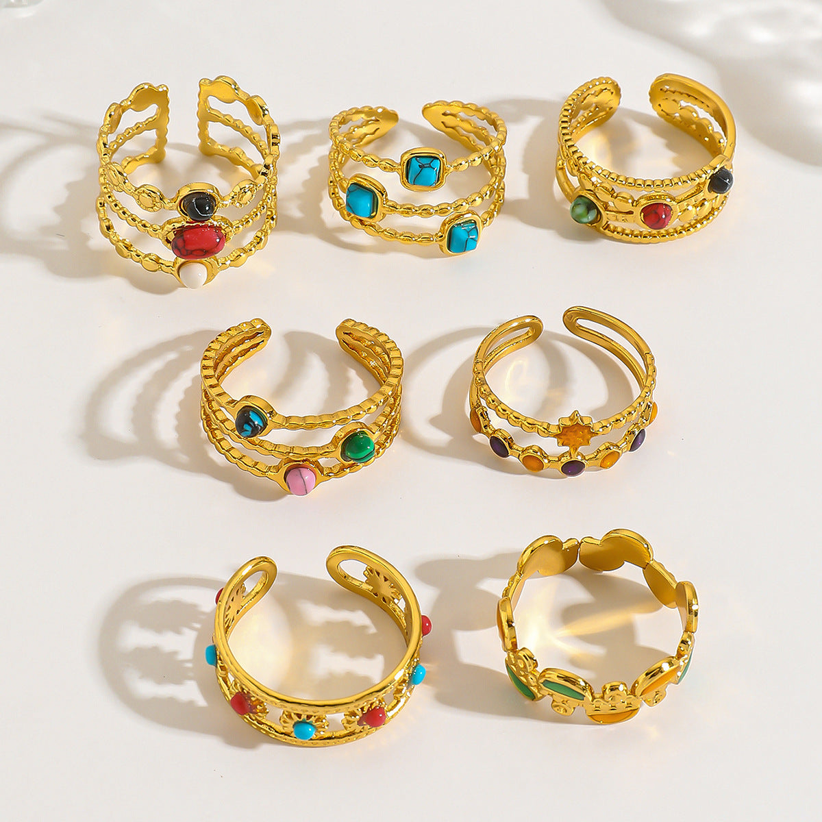 Simple Fashion Stainless Steel Ring For Women