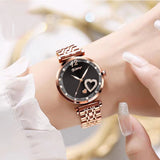 Women's Good-looking Niche Diamond Student Watch Simple
