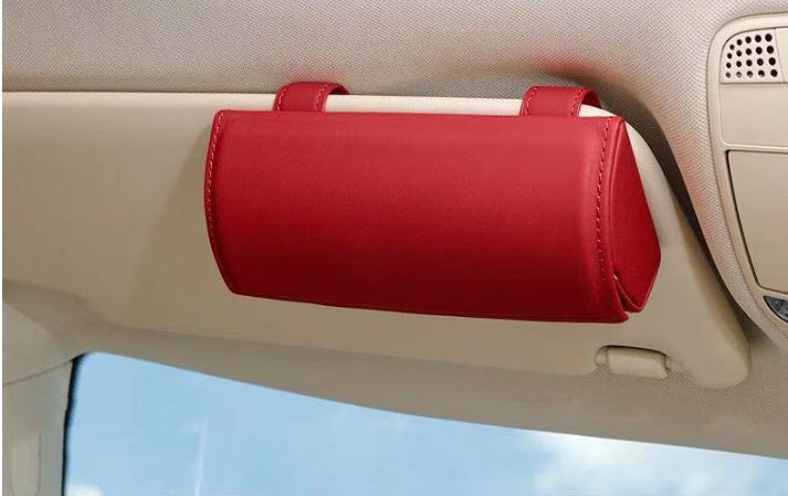 Car Sun Visor Storage Glasses Case