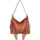 Large Capacity Rivet Shoulder Messenger Large Soft Trendy Bag