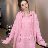 Gentle Soft Nuo Sweater Korean Style Loose And Lazy Style Sweater