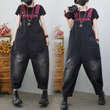 Women's Korean Version Of The New Jean Suspenders Summer