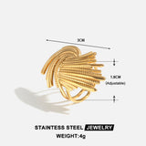 European And American Style Leisure All-Match Ring