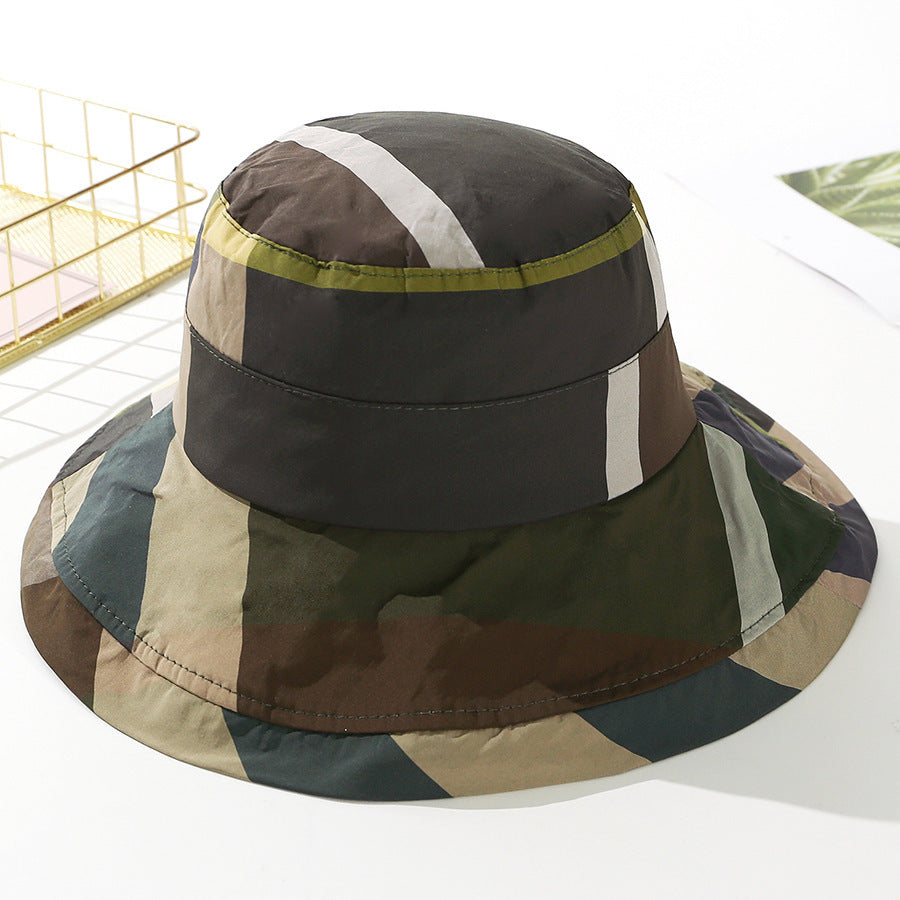 Large Eaves Sun Shade Simple And Fashionable Foldable Fisherman Hat