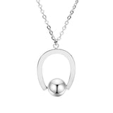 Stainless Steel Bead Chain All The Way To Have You Accessoryjewelry Valentine's Day Necklace