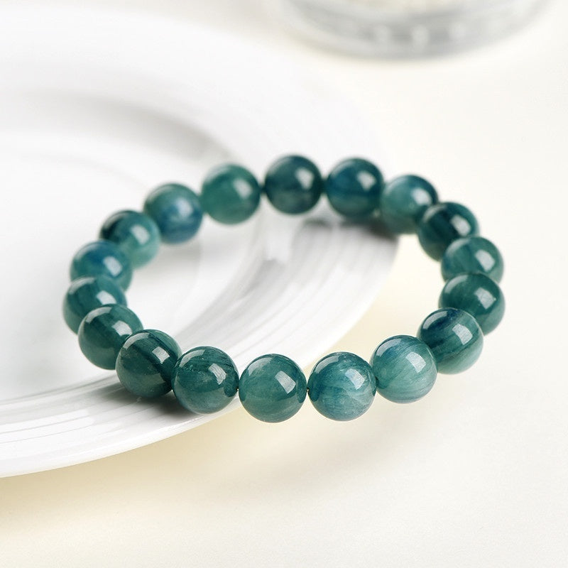 Natural Green Blue Crystal Bracelet Two-tone Symbiosis