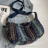 Large Capacity Ethnic Style New Fashion Crossbody Dumpling Bag Women