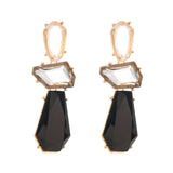 European And American Irregular Geometric Polygon Earrings