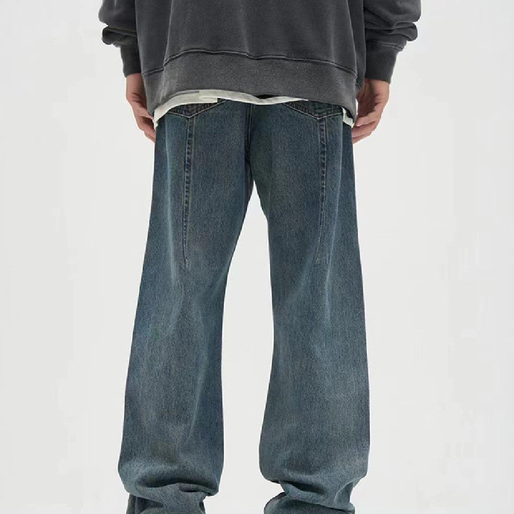 Fashion Personality Straight Loose Trousers Men