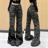 High Street Drawstring Slim Fit Slimming Casual Mopping Trousers