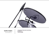 Women's Sun Round Fashion Trend Leisure Travel Punk Sun Glasses
