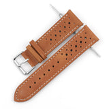 Simple All-match Porous Breathable Leather Watch Strap Accessories