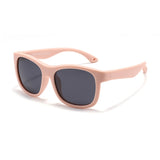 0-3 Years Old Baby Sunglasses Outdoor Silicone Frame Children Outdoor Sun-shade Glasses
