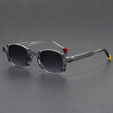 European And American Retro Pin Sun Glasses Korean Hong Kong Style Square Frame Sunglasses