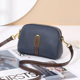 Layer Cowhide Large Capacity Square All-match Shoulder Bag