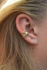 Beach Vacation Style Starfish Scallop Eardrops Earrings