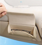 Car Sun Visor Storage Glasses Case
