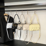 Underarm Small Bag Women's Fashion Pleated Shoulder Messenger Bag