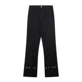 Fashion American Trousers Breasted Jeans Men