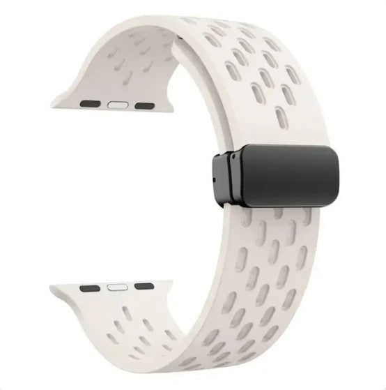 Magnetic Folding Buckle Silicone Strap