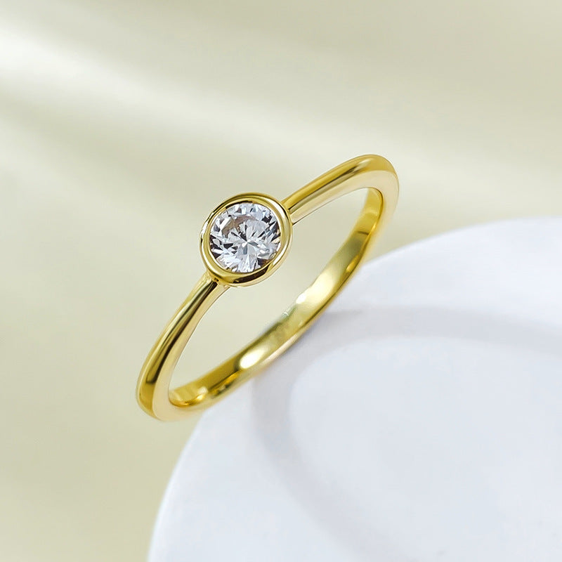 Minimalist Ins Style Daily Simple All-Match Ring