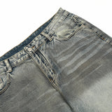 Gradient Washed Ripped Jeans For Men