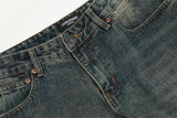 Vintage Washed Skinny Jeans For Men