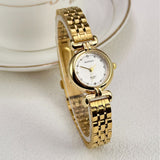 High-grade Golden Women's Watch Steel Belt Antique Style