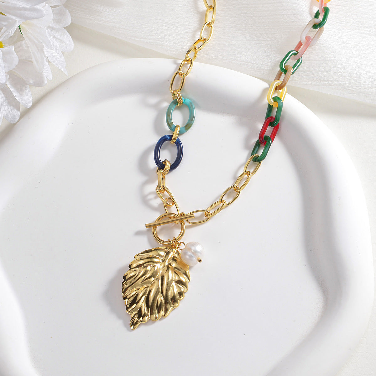 Bohemian Stainless Steel Women's Fashion Necklace