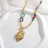 Bohemian Stainless Steel Women's Fashion Necklace