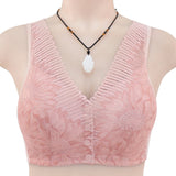 New Lace Front Buckle Underwear Ladies Soft Cotton Insertable Vest