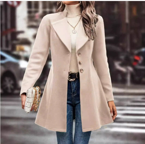 Fashion Solid Color Polo Sweater Autumn Clothes