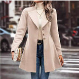 Fashion Solid Color Polo Sweater Autumn Clothes