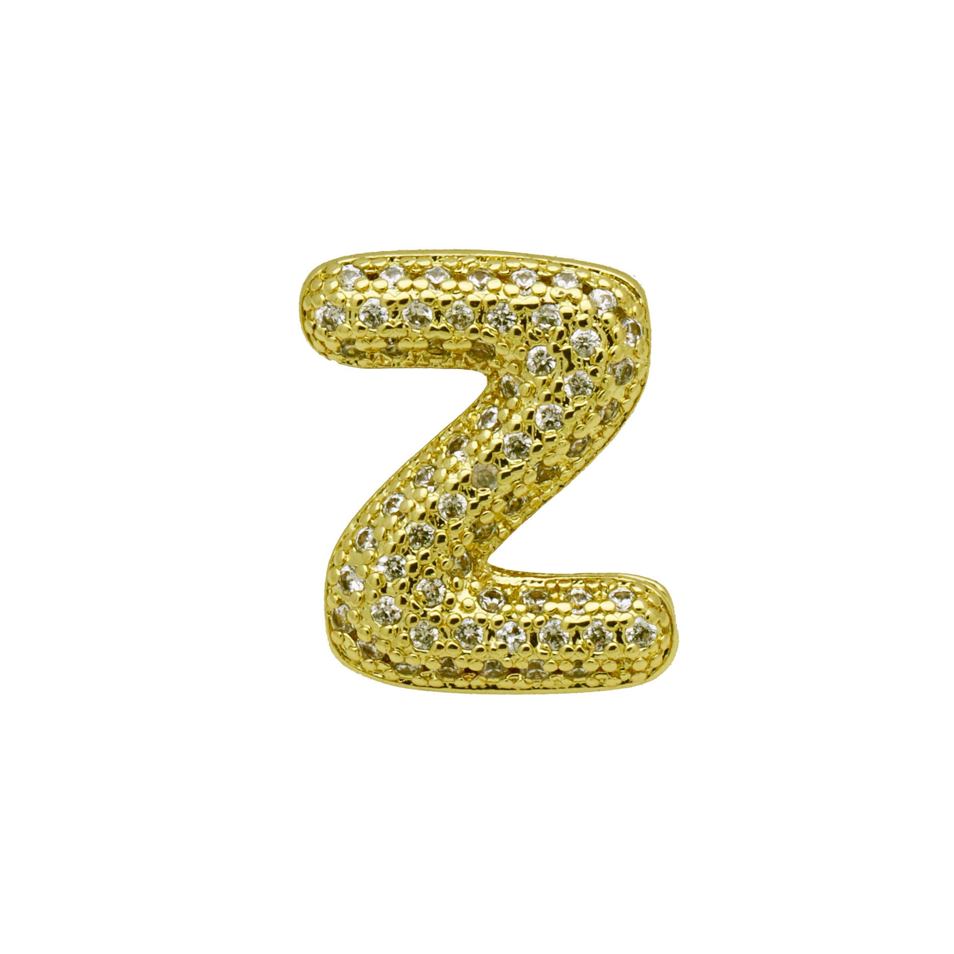 Retro Trend 26 English Micro Inlaid Zirconium Letter Bracelet