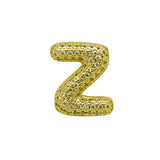 Retro Trend 26 English Micro Inlaid Zirconium Letter Bracelet
