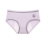 Threaded cotton sanitary panties