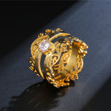 Personality Retro Crown Women's Ring