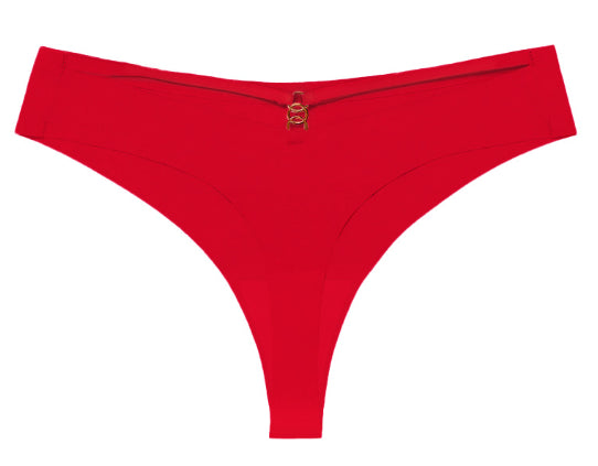 Seamless Ice Silk One-piece Sports Underwear T-string For Women