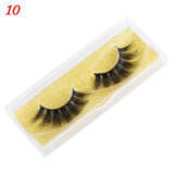 Mink Eyelashes 25mm Wispy Fluffy Fake Lashes