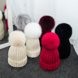 Fur ball fur hat