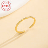 Summer Beach Thin Open Women's Adjustable Toe Ring