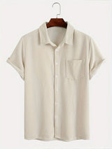 Fashion Personality Men's Corduroy Shirt