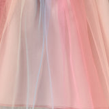 Baby Girls Rainbow Skirt Set Letters Embroidery Long Sleeve Sweatshirt Tops & Rainbow Tutu Skirt Outfits
