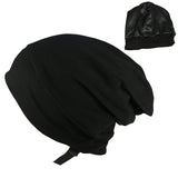 Spring And Autumn Adjustable Men's Satin Lined Hood