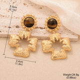 French Simplicity Style Design Tassel Earrings