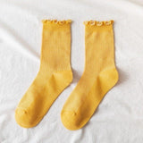 Socks with wood ears