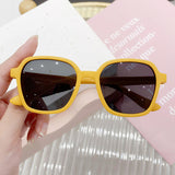 Children's Colorful Box Cartoon Sun Glasses