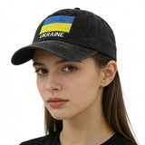 Ukraine Hats For Men Women, Ukrainian Flag Baseball Cap, Fathers Day Patriotic Christmas Birthday Gifts For Dad Mom Papa Mama Grandpa Husband Wife
