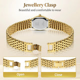 High-end Watch Women's High-grade Waterproof Niche Retro